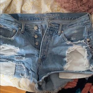 American Eagle denim shorts size 6